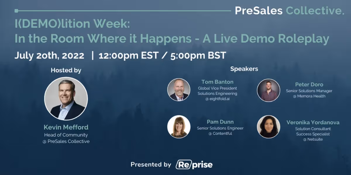 (DEMO)lition Week: In the Room Where it Happens - A Live Demo Roleplay