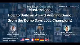 Masterclass: How to Build an Award Winning Demo