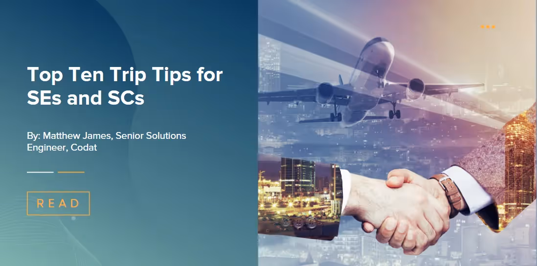 Top Ten Trip Tips for SEs and SCs