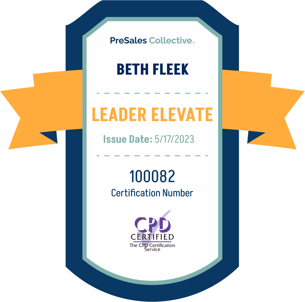 PSC Leader Elevate - Beth Fleek