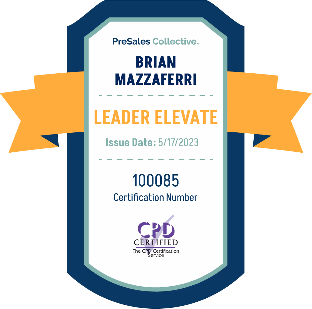 PSC Leader Elevate - Brian Mazzaferri