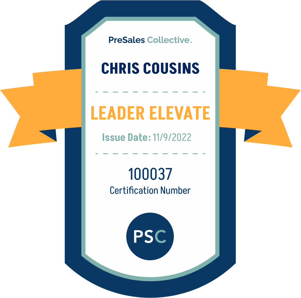 PSC Leader Elevate - Chris Cousins