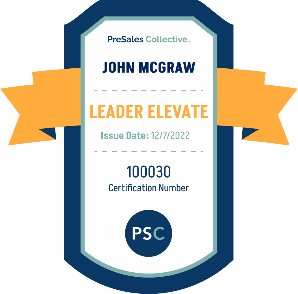 PSC Leader Elevate - John McGraw