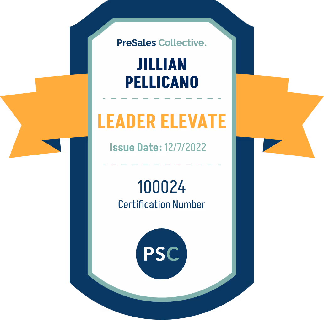PSC Leader Elevate - Jillian Pellicano