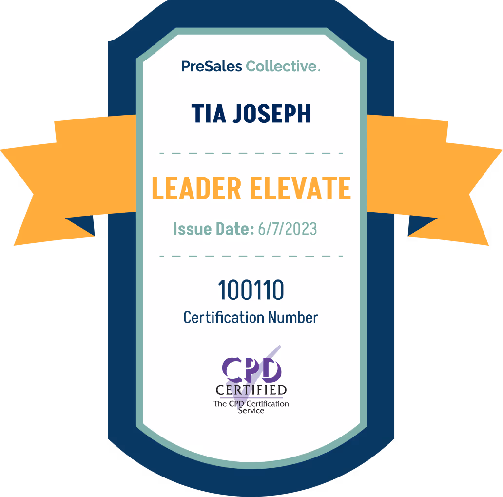 PSC Leader Elevate - Tia Joseph