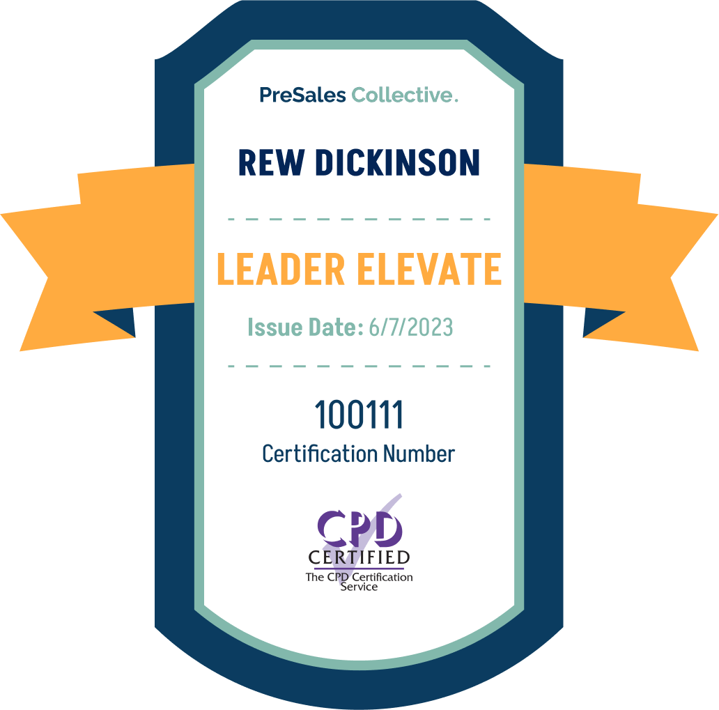 PSC Leader Elevate - Rew Dickinson