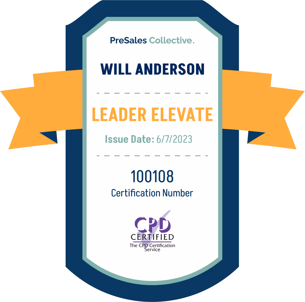 PSC Leader Elevate - Will Anderson