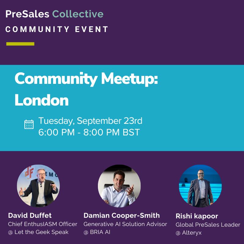 Community Meetup: London