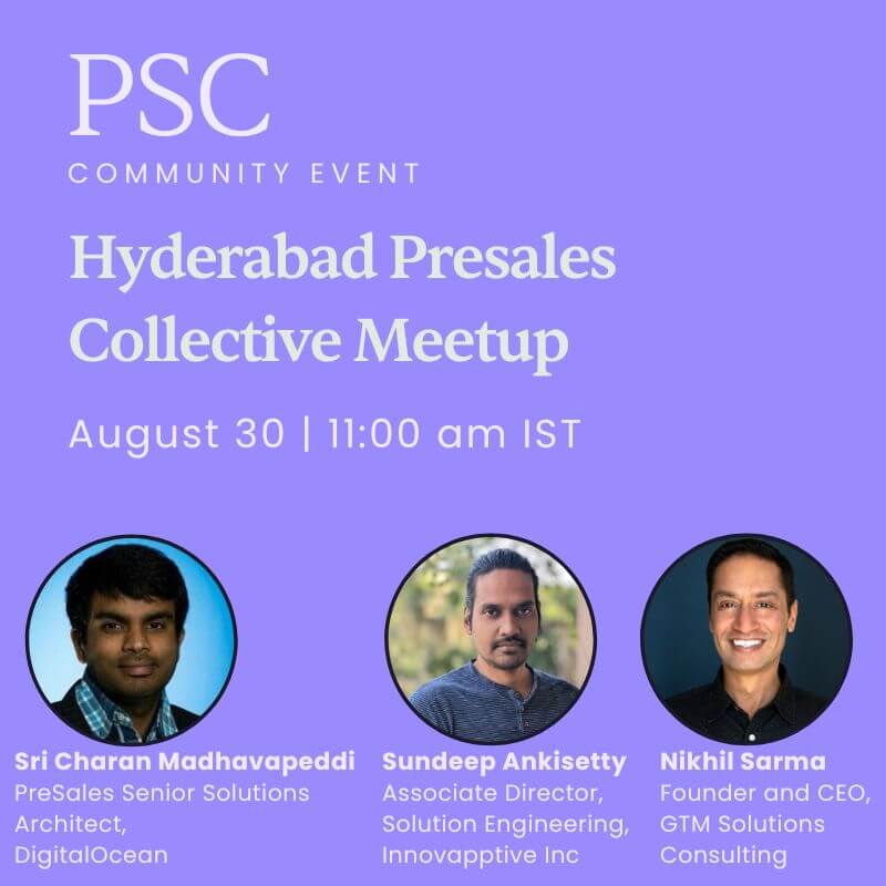 Hyderabad Presales Collective Meetup