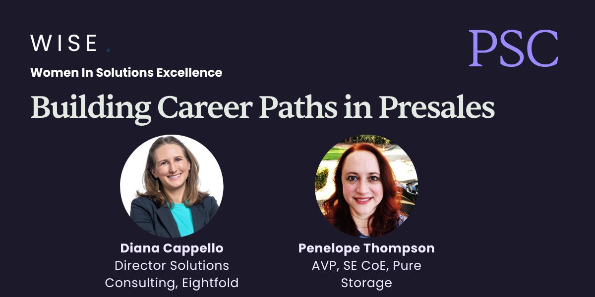 WISE Webinar: Building Career Paths in Presales