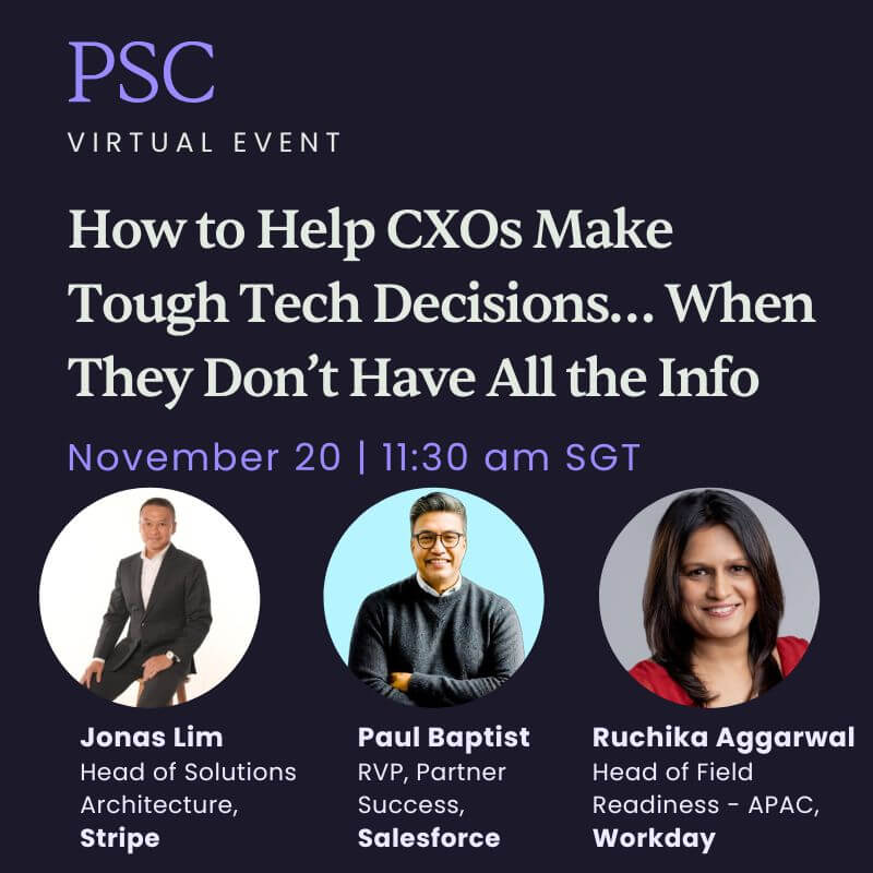 How to Help CXOs Make Tough Tech Decisions… When They Don’t Have All the Info