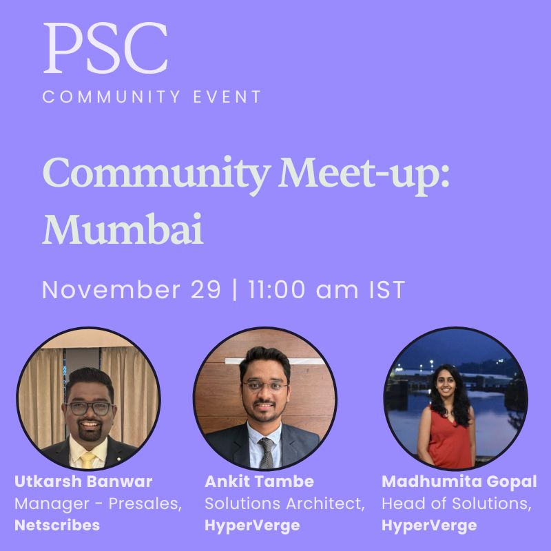 Community Meet-up: Mumbai