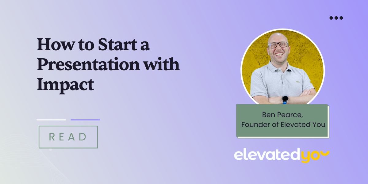 How to Start a Presentation with Impact