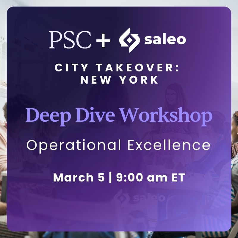 PSC Deep Dive Workshop: New York