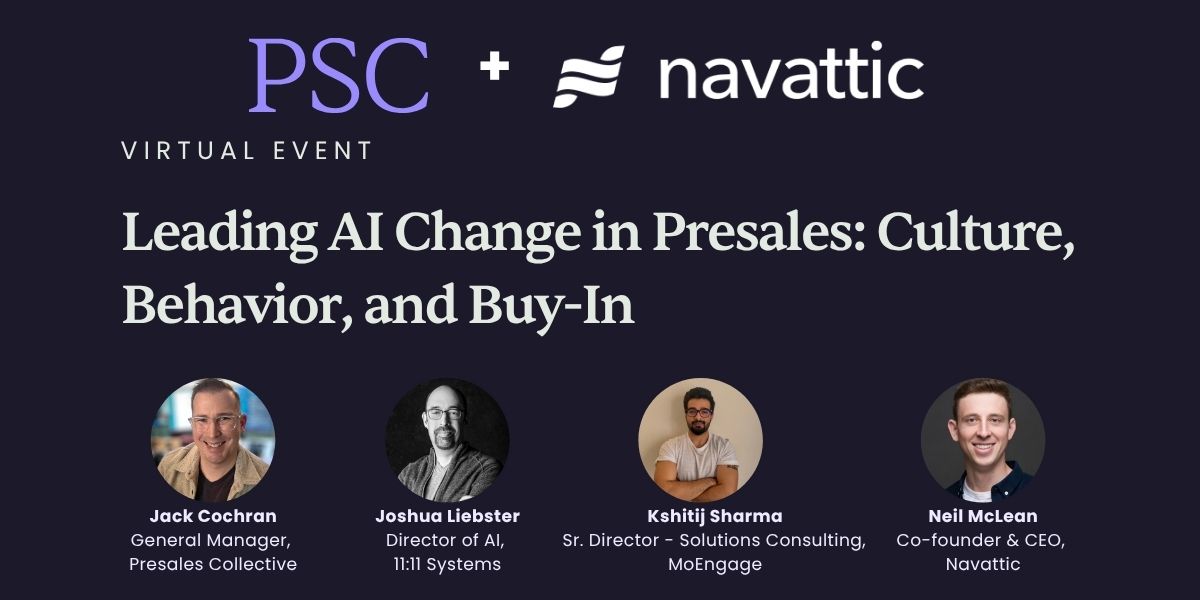 Leading AI Change in Presales: Culture, Behavior, and Buy-In
