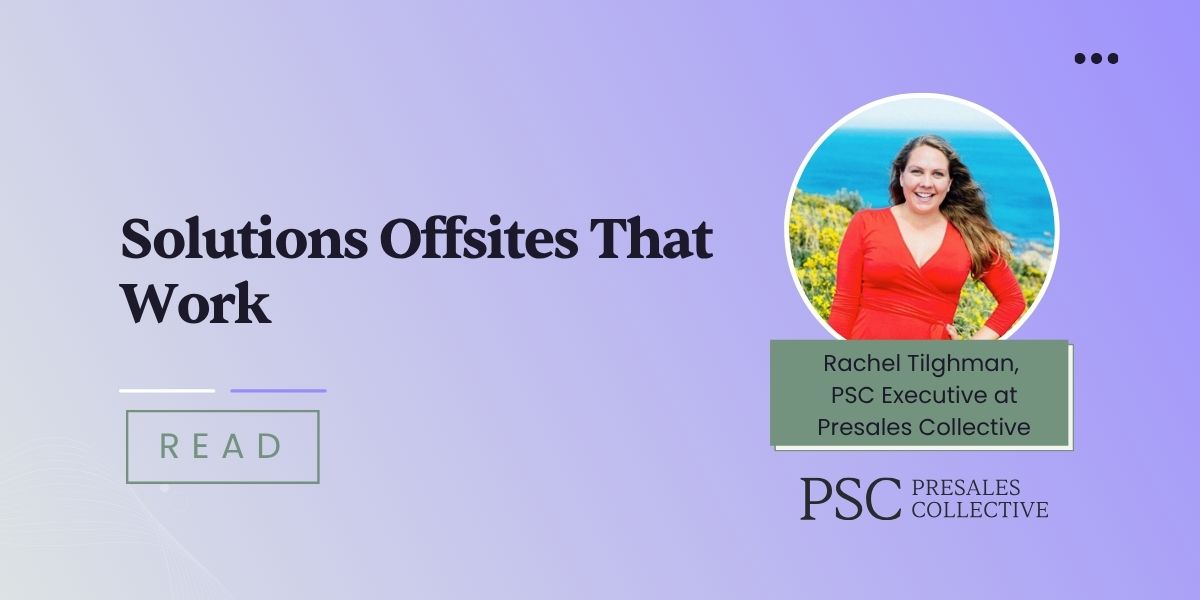 Solutions Offsites That Work