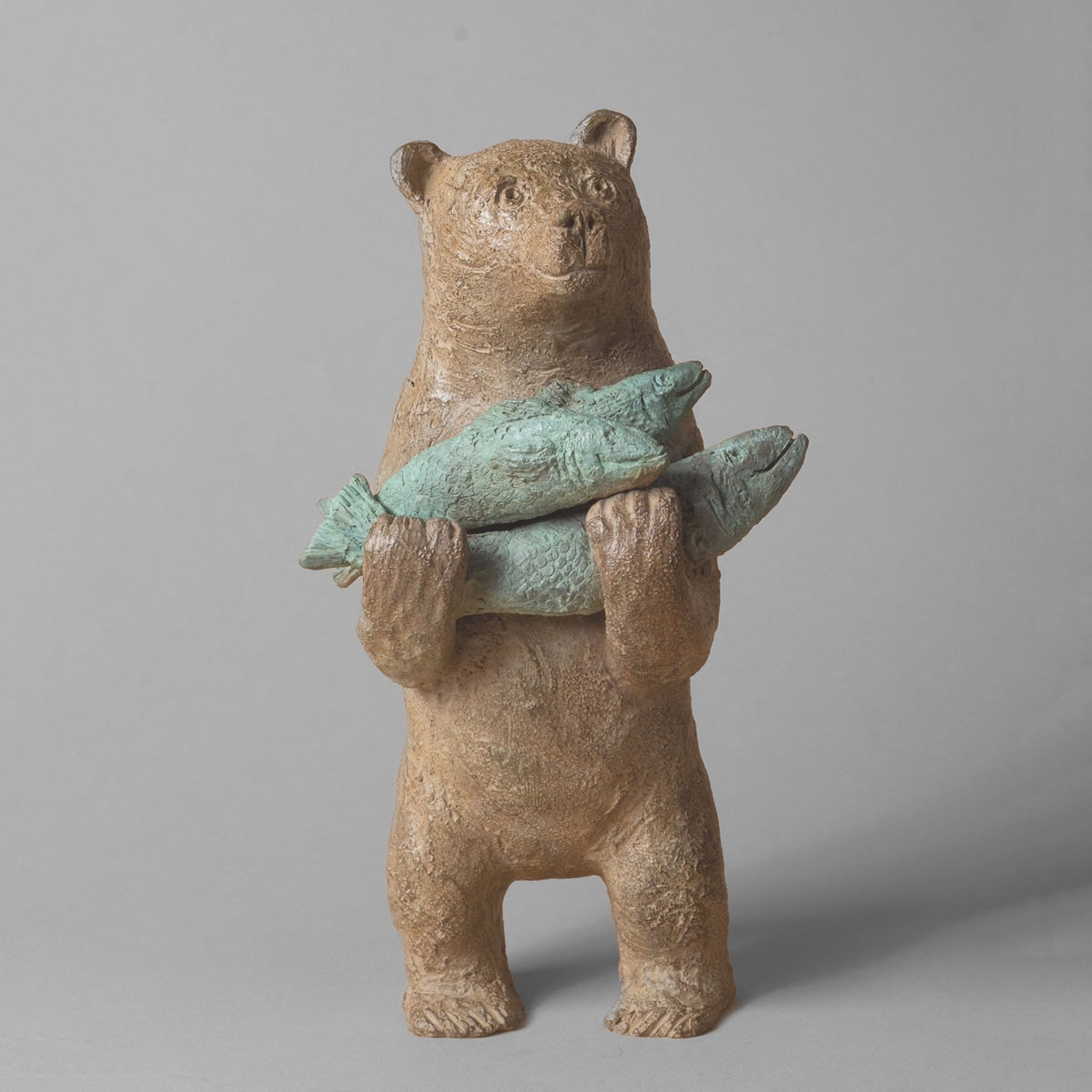 Ours aux trois poissons de Sophie Verger