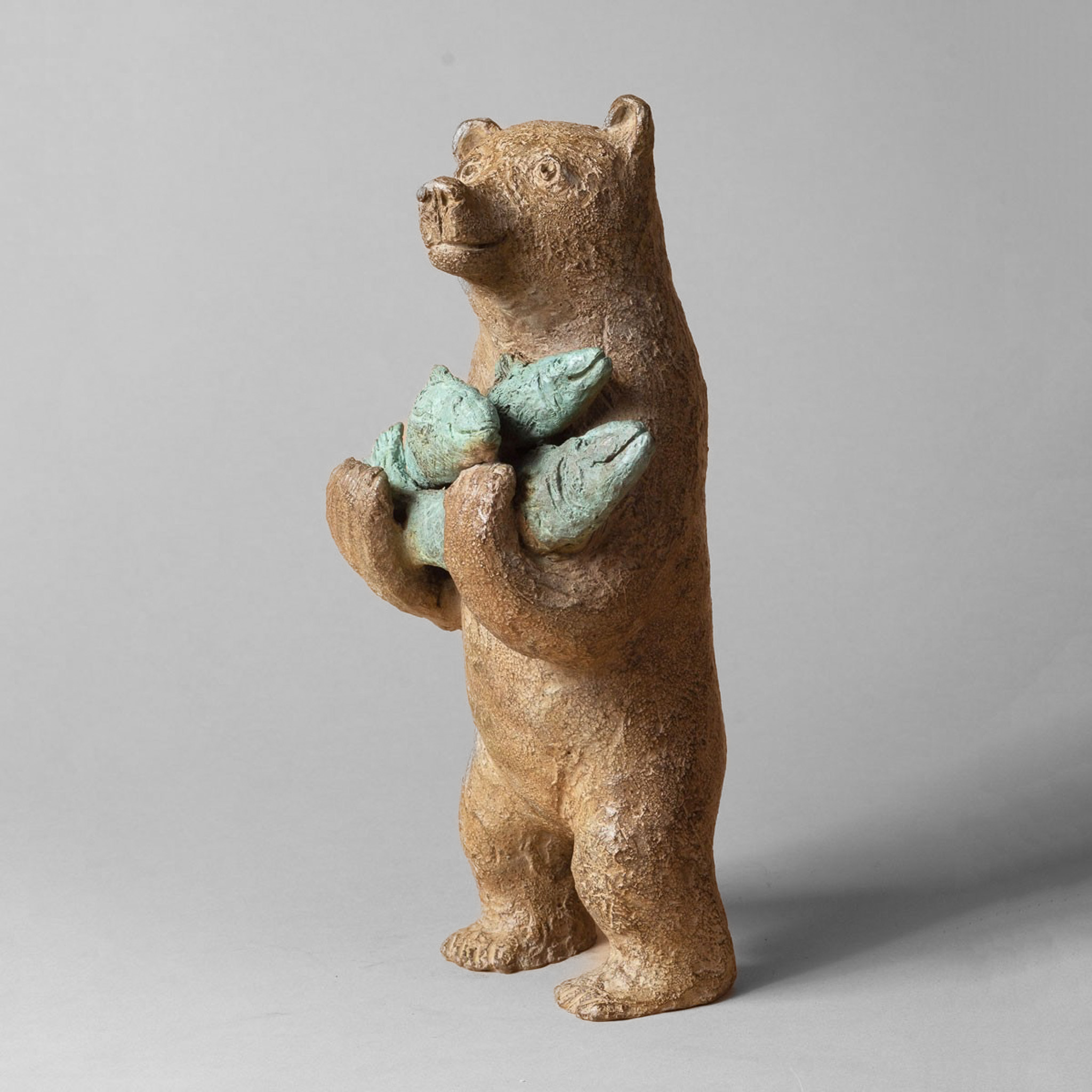 Ours aux trois poissons de Sophie Verger