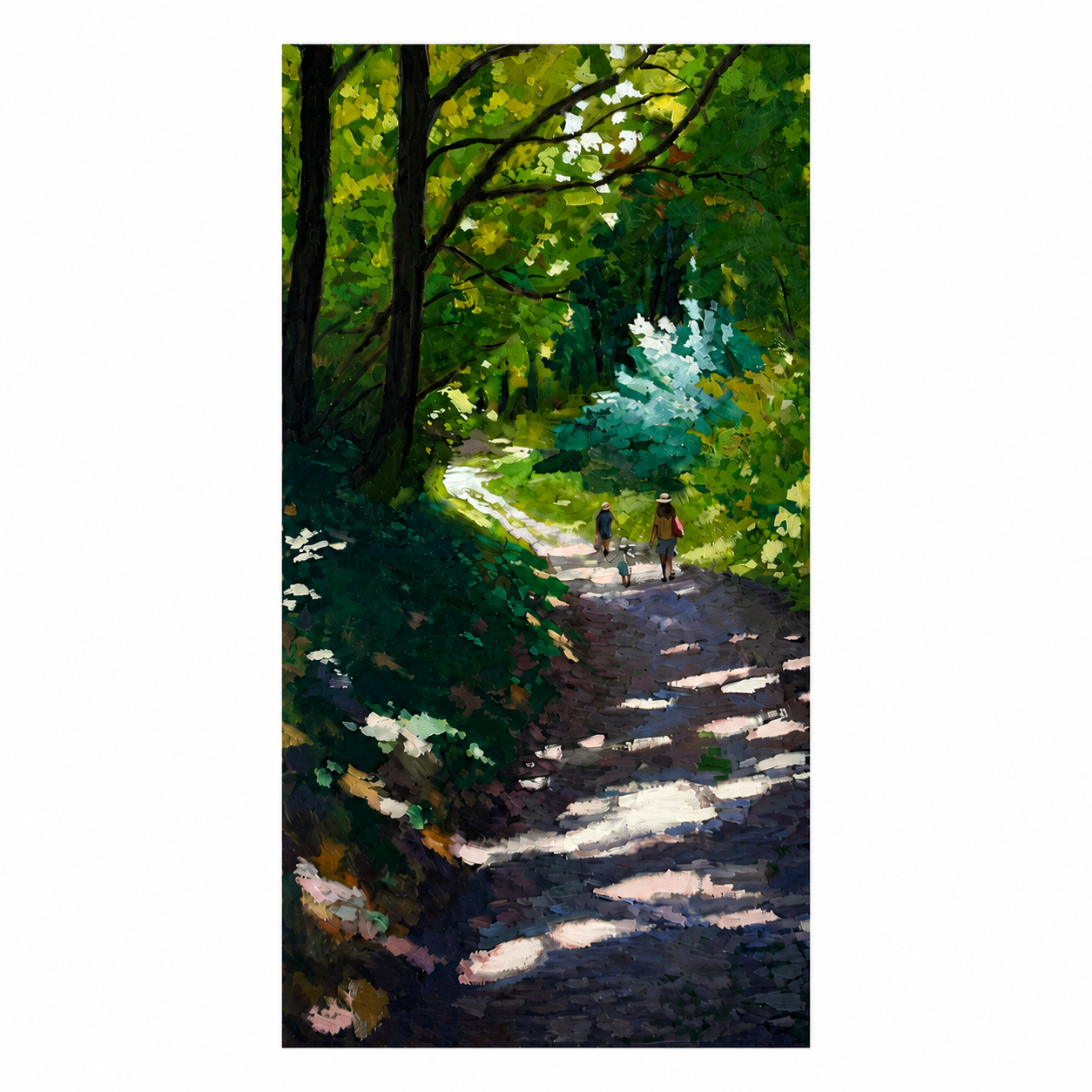 Et les feuilles bruissent au sol par James MacKeown