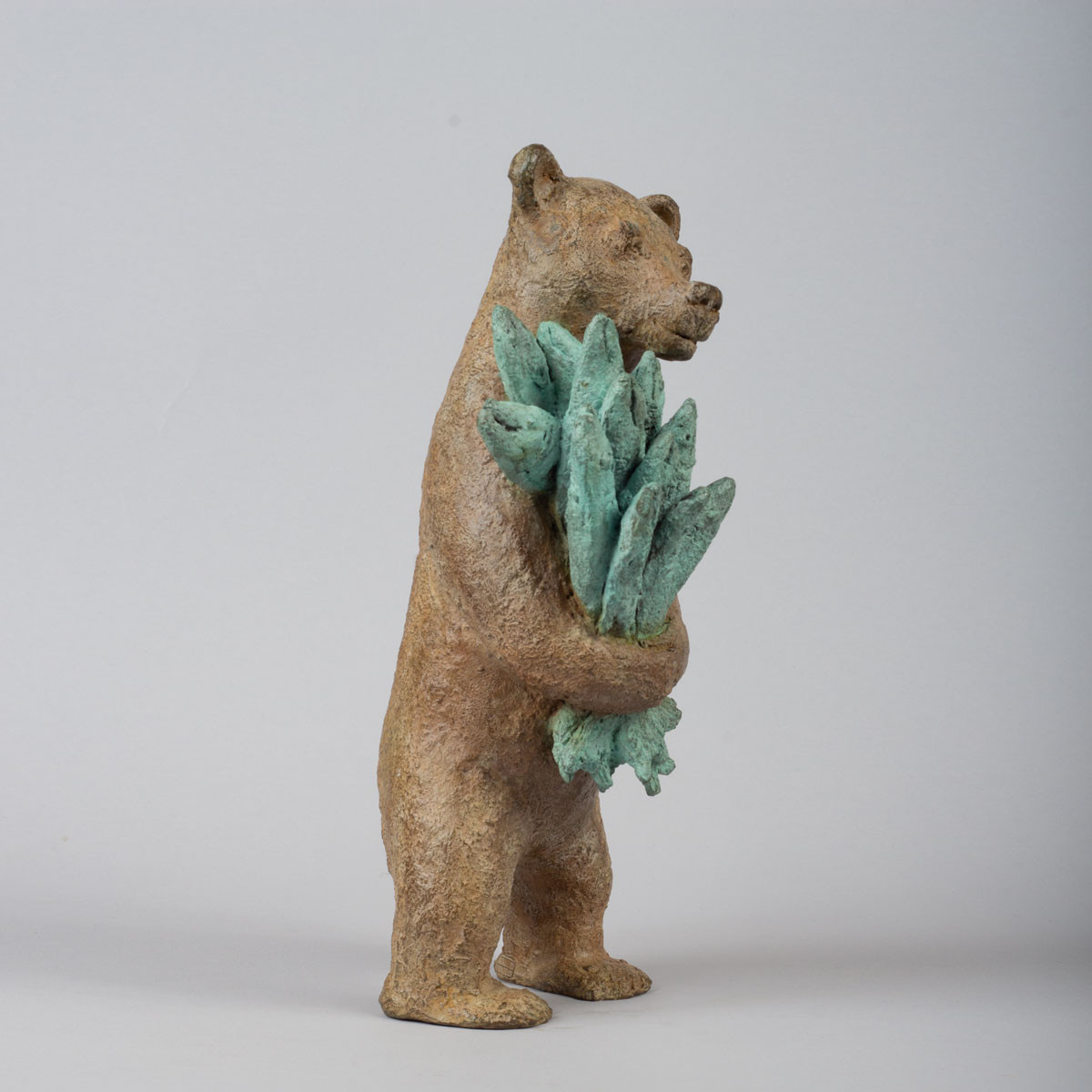 Ours au bouquet de poissons de Sophie Verger