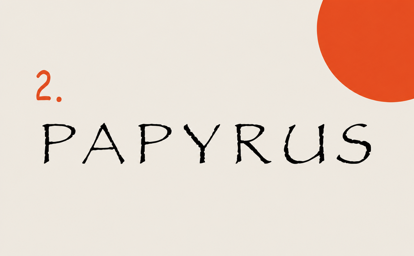 Papyrus