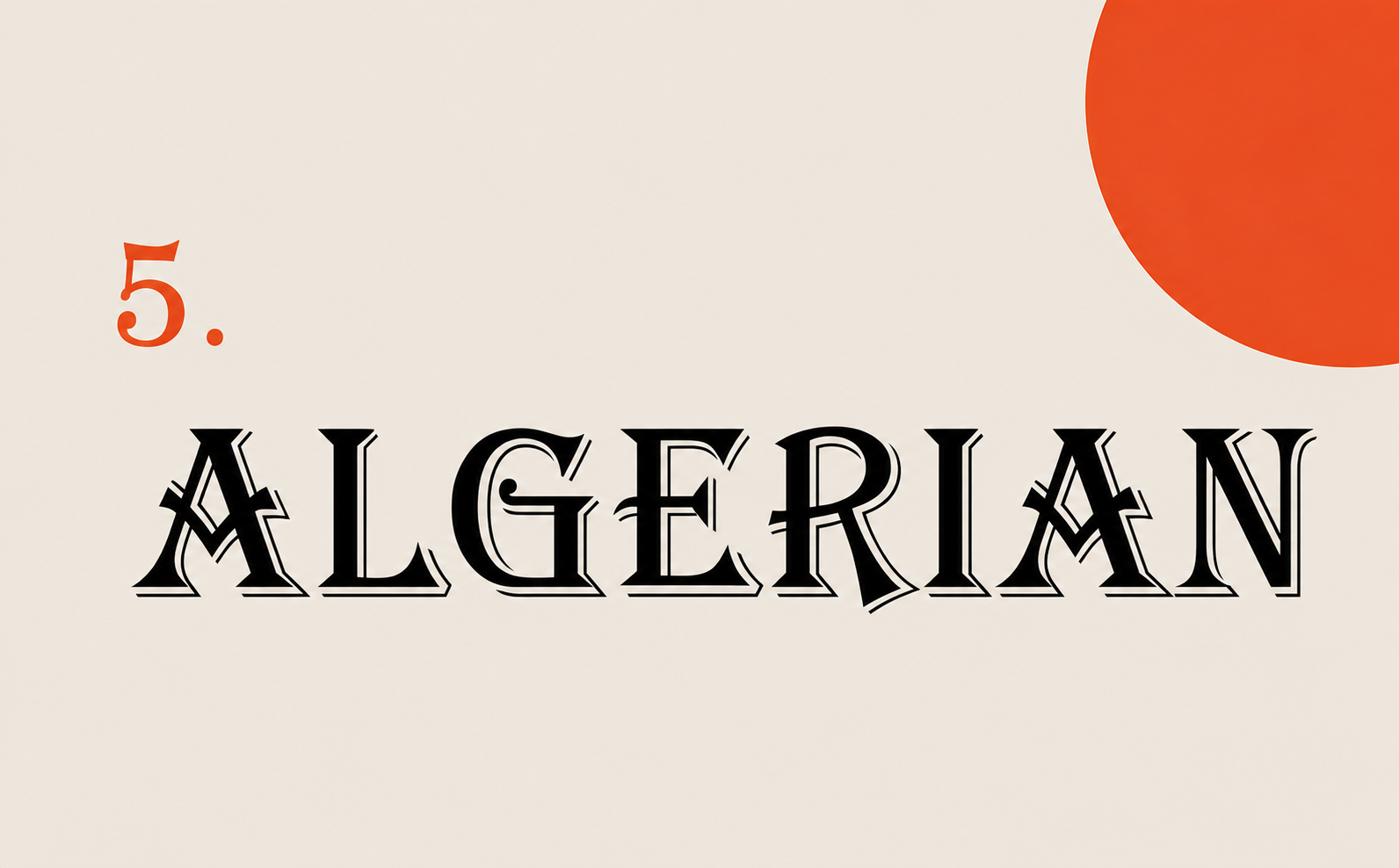 Algerian