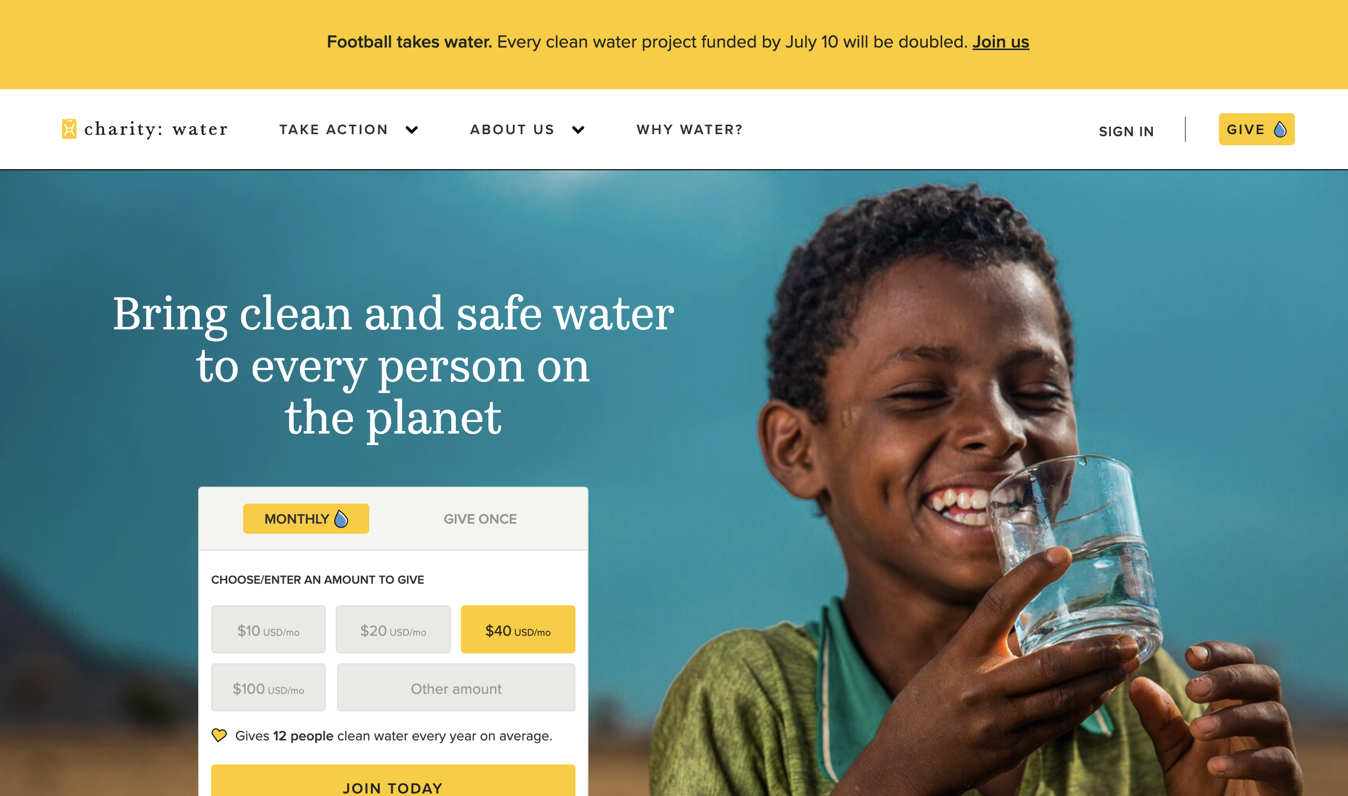 charity: water