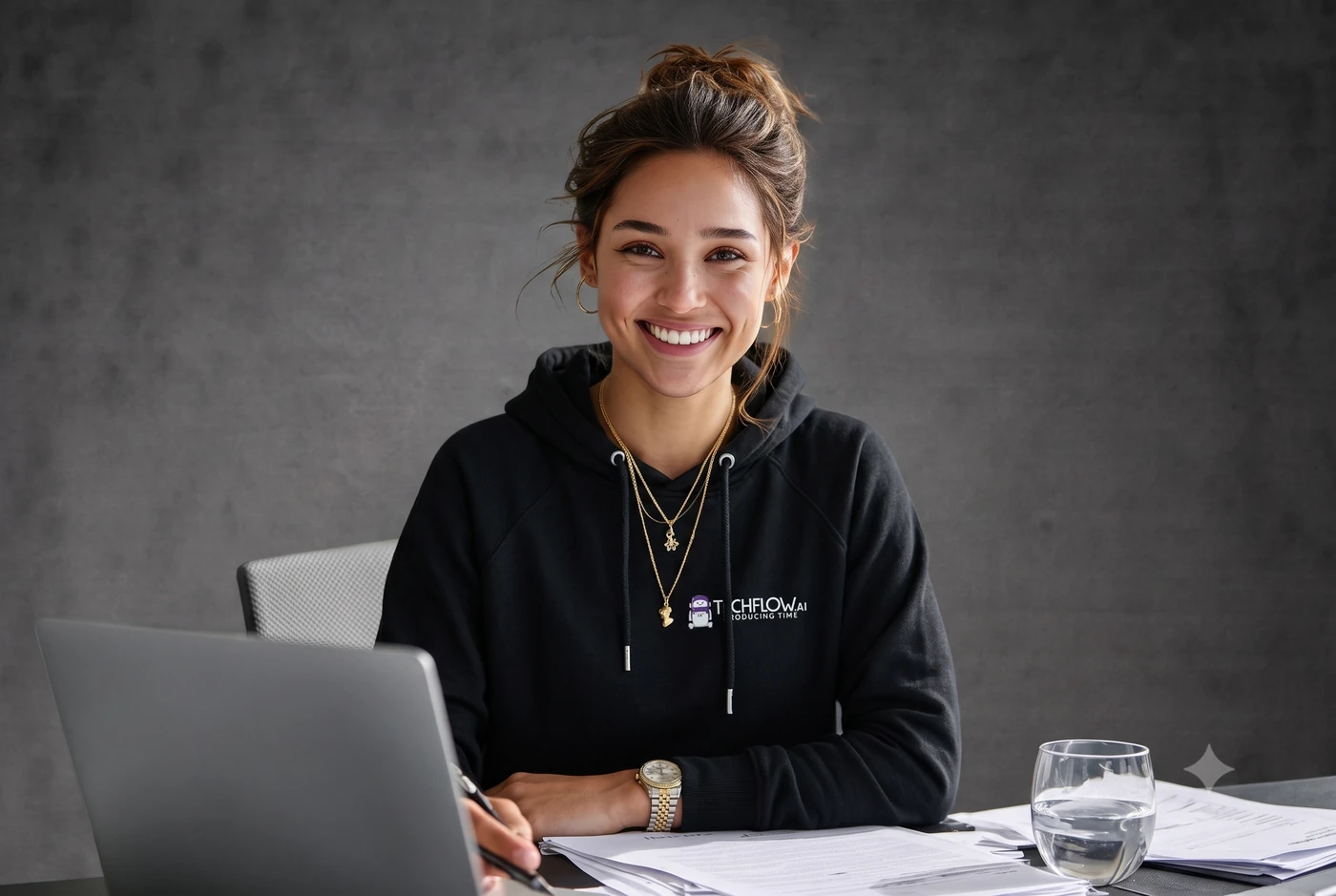 KI-Agent Rose, Recruiting bei Techflow.ai