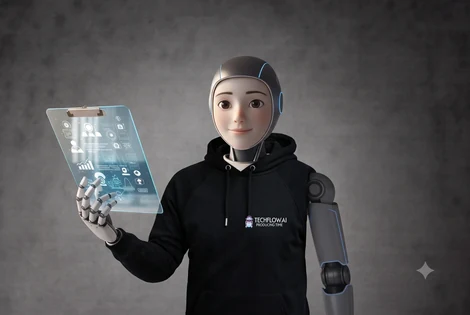 KI-Agent Pi, Prozess-Aufnahme bei Techflow.ai