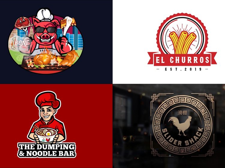 Logo design ideas - Burger, fast food, restaurant logo design for your business #3