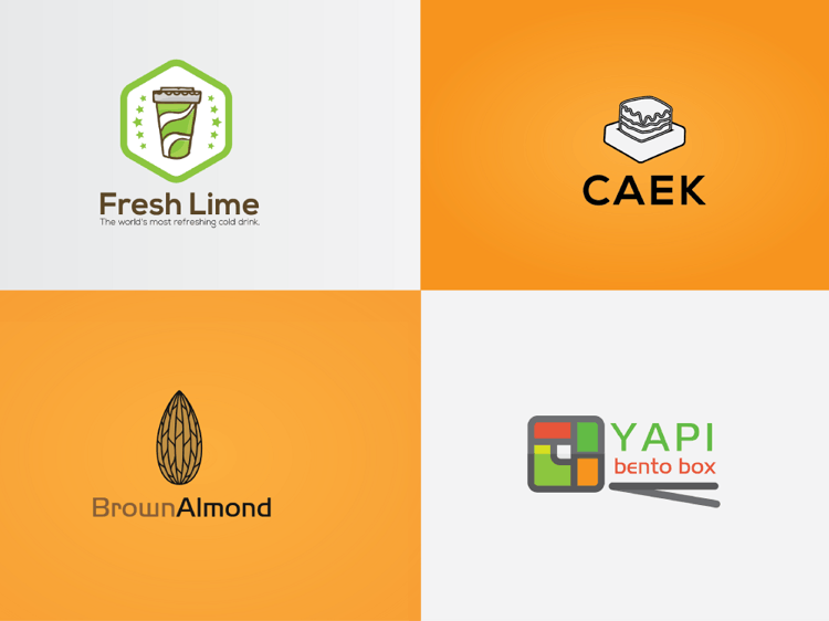Logo design ideas - Outstanding food or restaurant logo for bakery, coffee, bbq, cafe also menu #2
