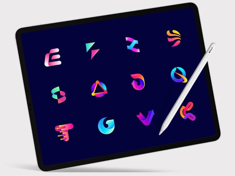 Logo design ideas - A modern and unique initial letter logo #2