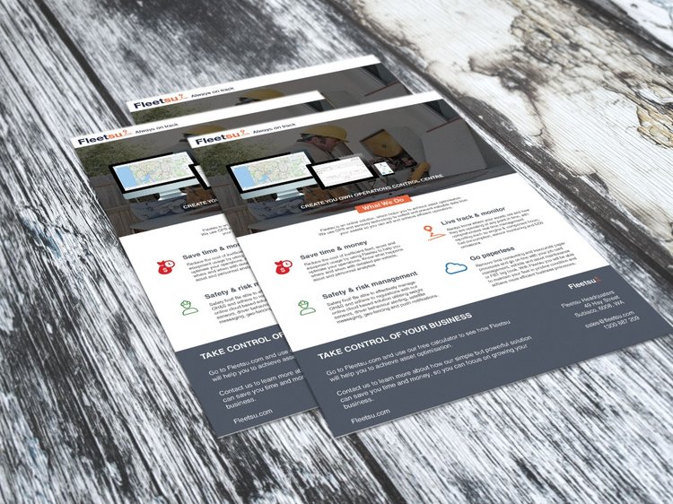 Flyer design ideas - A modern, eye catching flyer for your business #3