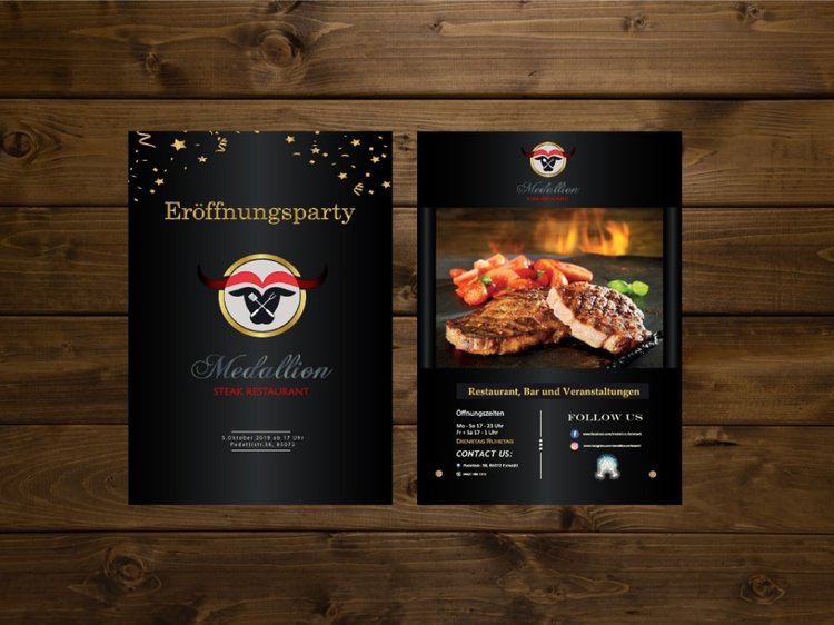 Flyer design ideas - A modern flyer, brochure and poster #2