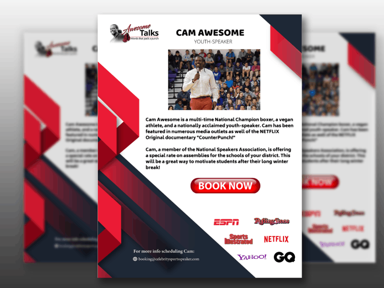Flyer design ideas - A modern flyer, brochure and poster #3
