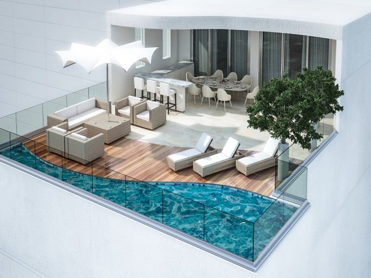 Lanscaping design ideas - Photo realistic pool render services #2
