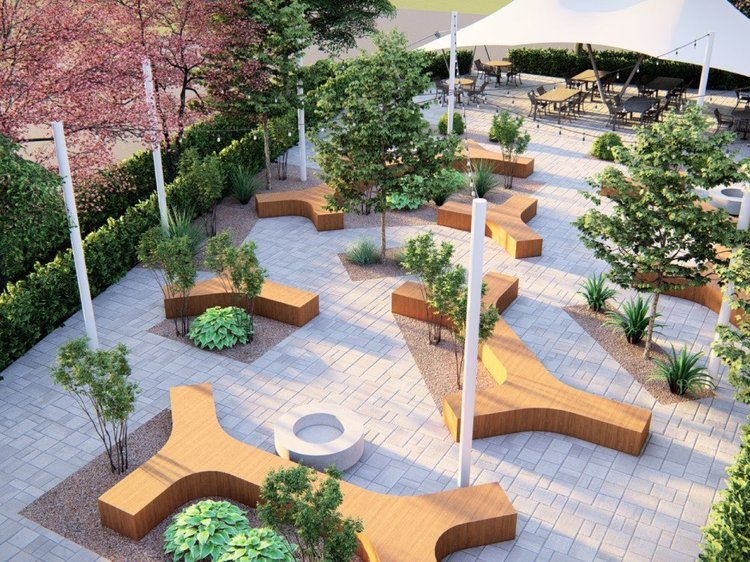 Lanscaping design ideas - Rendering design your garden ,backyard landscape #1