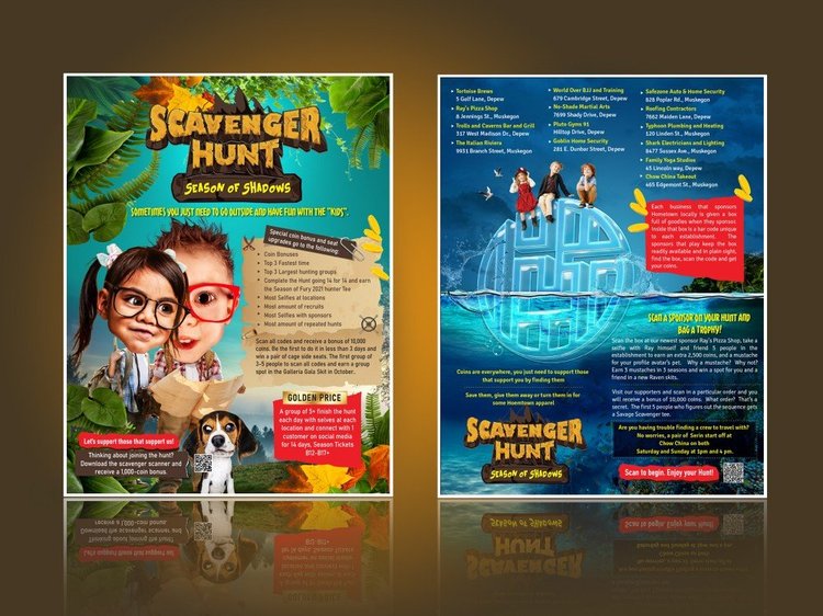 Flyer design ideas - Eye-catching PROMOTIONAL FLYER design #6