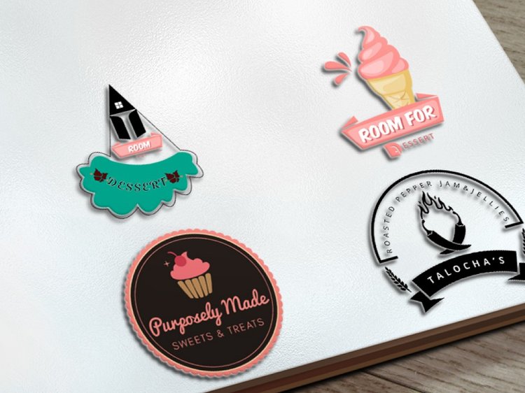 Logo design ideas - 2 customized food, cafe, bakery, BBQ, chef restaurant logo #6