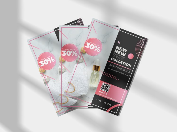 Flyer design ideas - Professional beauty salon flyers, spa flyers, menus, banners, posters #2