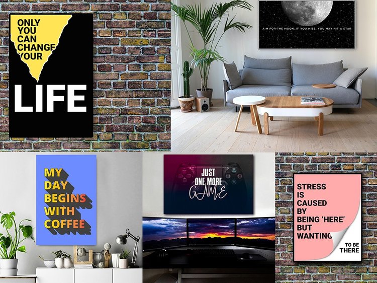 Poster design ideas - Wall art, poster, canvas designs ready to be printed within 24 hours #3