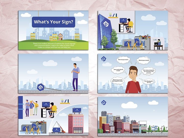 Storyboards ideas - An engaging storyboard frames for your animation project #1