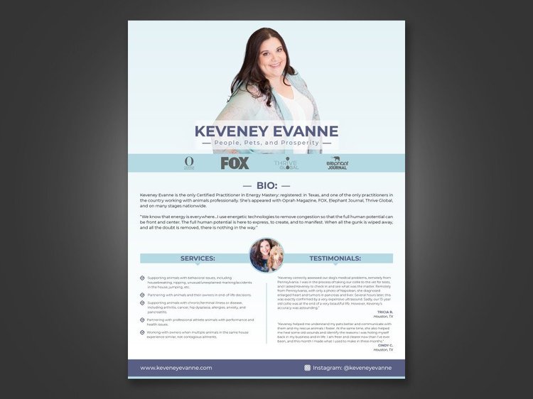 Flyer design ideas - A professional eye-catching modern flyer for your business #1