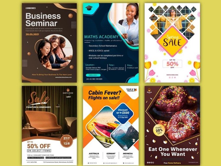 Flyer design ideas - A fantastic flyer for your business or event #3