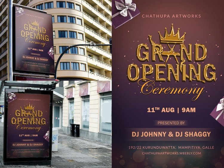 Flyer design ideas - A stylish event flyer #2