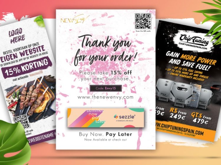 Flyer design ideas - An ATTRACTIVE flyer for your product or event #2