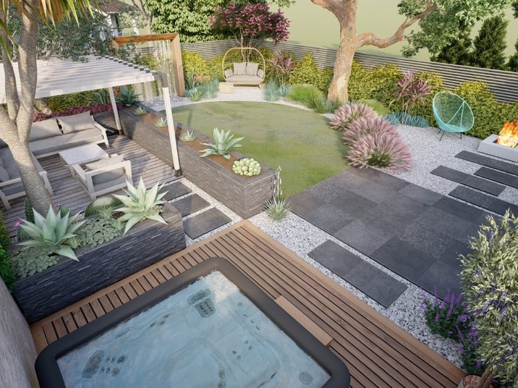 Lanscaping design ideas - A fantastic backyard design, factoring your unique style #3