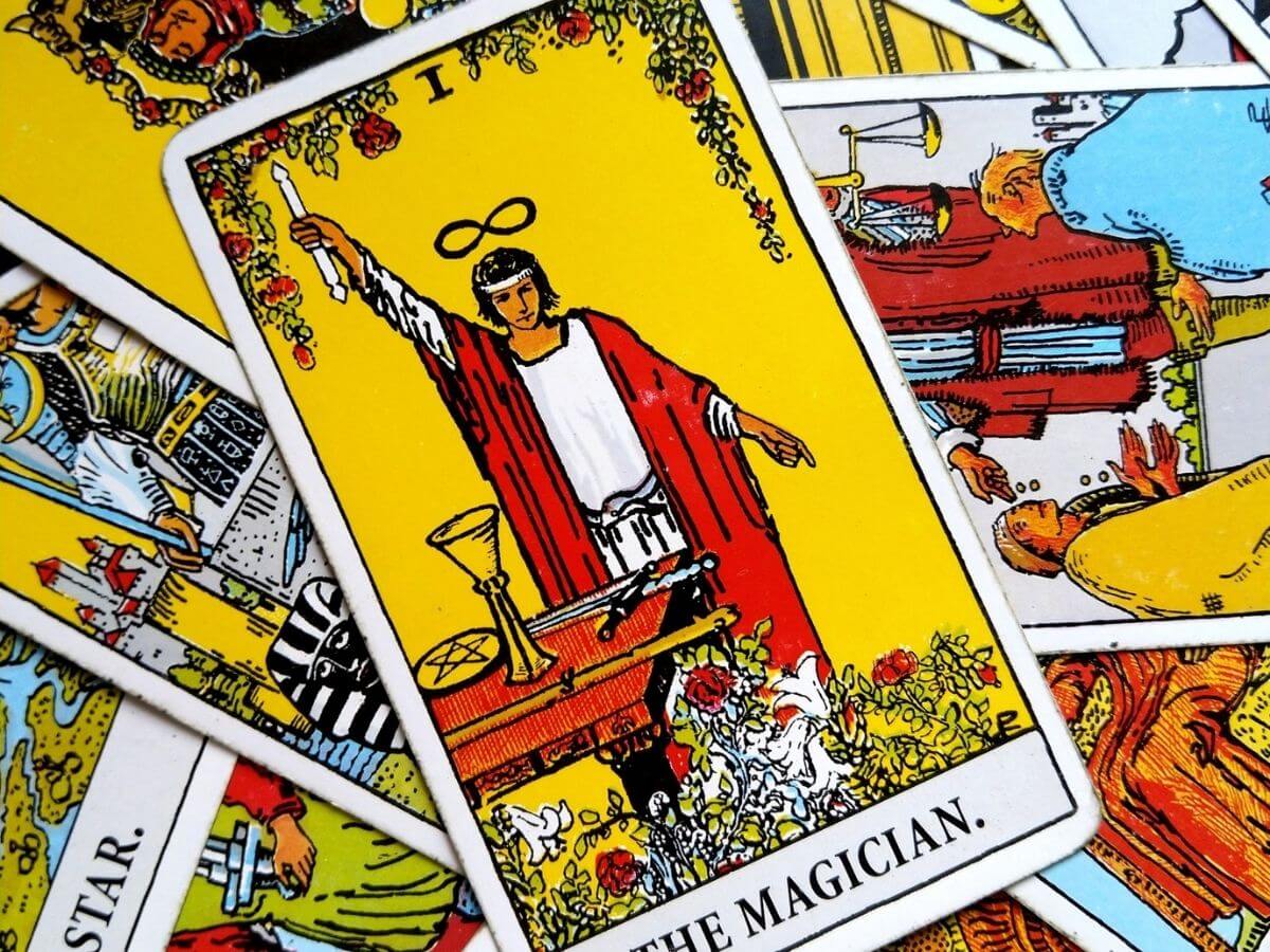 The Magician Symbols - Rider Waite Tarot | KarinasTarot.com