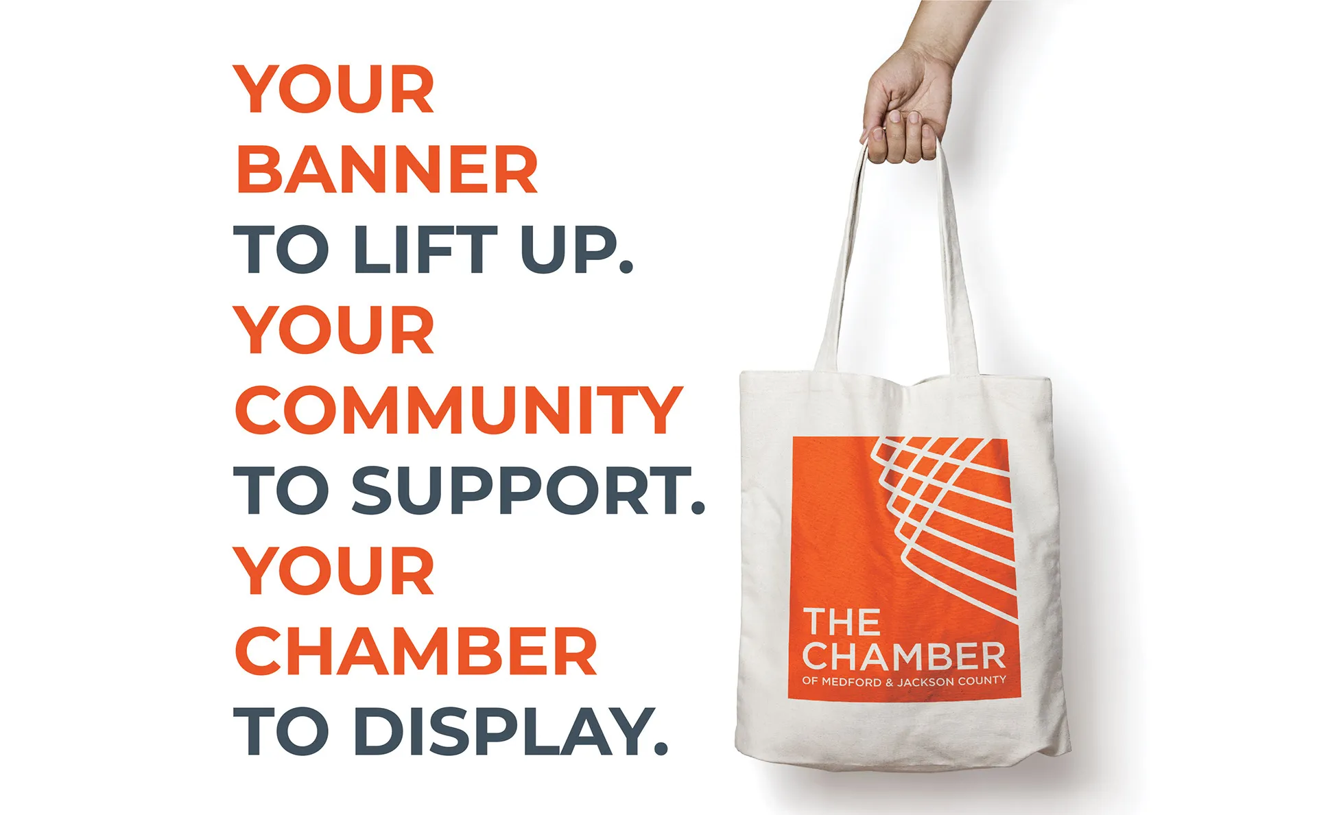 Bag Medford Chamber Branding Medford Oregon by David Masters Group