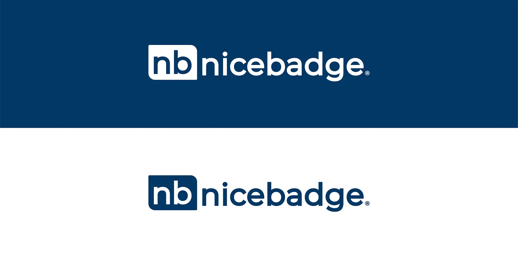Logo nicebadge Branding Grants Pass Oregon by David Masters Group
